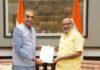 उपराष्ट्रपति से मिले संजय टंडन, पंजाब विश्वविद्यालय में सेवानिवृत्ति आयु 65 वर्ष करने का मुद्दा उठाया