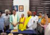 ब्लॉक समिति सुनाम-2 के सर्वसम्मति से चुने गए चेयरपर्सन नवदीप कौर संघरेड़ी और वाइस चेयरपर्सन दविंदर सिंह ने कैबिनेट मंत्री अमन अरोड़ा की मौजूदगी में संभाला पदभार
