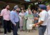 ਓ.ਐੱਸ.ਡੀ. ਸੁਖਵੀਰ ਸਿੰਘ ਤੇ ਡਿਪਟੀ ਕਮਿਸ਼ਨਰ ਪੂਨਮਦੀਪ ਕੌਰ ਵੱਲੋਂ ਧੂਰੀ ਸ਼ਹਿਰ ਦੇ ਵਿਕਾਸ ਕਾਰਜਾਂ ਦਾ ਜਾਇਜ਼ਾ