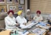 ਆਜ਼ਾਦੀ ਦਿਹਾੜੇ ਦੇ ਜਸ਼ਨਾਂ ਮਗਰੋਂ ਖੇਤੀਬਾੜੀ ਮੰਤਰੀ ਗੁਰਮੀਤ ਸਿੰਘ ਖੁੱਡੀਆਂ ਦੀ ਜਗਜੀਤ ਸਿੰਘ ਦਰਦੀ ਨਾਲ ਮੁਲਾਕਾਤ