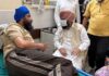 ਮਾਨਯੋਗ ਚੇਅਰਮੈਨ ਸ੍ਰੀ ਹਰਜੀਤ ਸਿੰਘ ਗਰੇਵਾਲ ਵੱਲੋਂ ਰਾਜਿੰਦਰਾ ਹਸਪਤਾਲ, ਪਟਿਆਲਾ ਵਿਖੇ ਸ੍ਰੀ ਮੋਹਨਜੀਤ ਸਿੰਘ ਨਾਲ ਮੁਲਾਕਾਤ