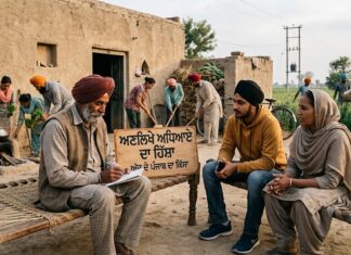 ਅਣਲਿਖੇ ਅਧਿਆਏ ਦਾ ਹਿੱਸਾ , ਅੱਜ ਦੇ ਪੰਜਾਬ ਦਾ ਕਿੱਸਾ।