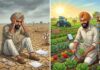 ਫ਼ਿਕਰ ਬਦਲੀ – ਤਕਦੀਰ ਬਦਲਗਈ , ਜ਼ਹਨ ਬਦਲਿਆ ਤਾਂ ਤਦਬੀਰ ਬਦਲਗਈ ।