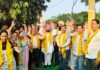 ਭੂਤਨਾਥ ਮੰਦਿਰ ਨੇੜੇ 20 ਲੱਖ ਰੁਪਏ ਦੀ ਲਾਗਤ ਨਾਲ ਬਣਨ ਵਾਲੇ ਤ੍ਰਿਸ਼ੂਲ ਚੌਂਕ ਦਾ ਵਿਧਾਇਕ ਅਜੀਤਪਾਲ ਸਿੰਘ ਕੋਹਲੀ ਨੇ ਰੱਖਿਆ ਨੀਂਹ ਪੱਥਰ