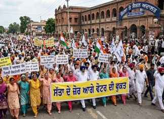 ਸੱਤਾ ਦੇ ਜ਼ੋਰ ਆਗੇ ਵੋਟਰ ਦੀ ਵੁਕਤ, ਸੜਕ ਤੋ ਅਦਾਲਤ ਤੱਕ ਖਿਲਰੀ ਲੋਕਤੰਤਰੀ ਅਜ਼ਮਤ.